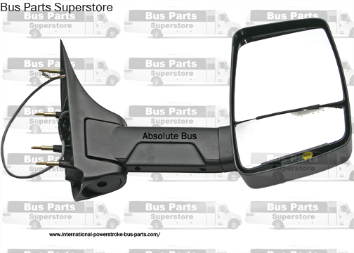 Velvac Bus & RV Side View Mirror Right Side Power. Integrated Mirror Head. Shuttle Bus Mirror. 2003 and Up. Ford Econoline